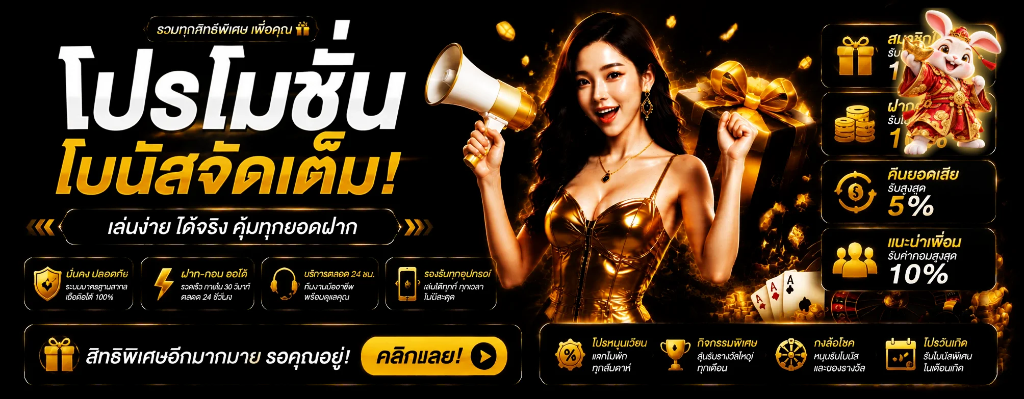 โปรโมชั่นและสิทธิ์สมาชิก SCLASS88 ล่าสุด